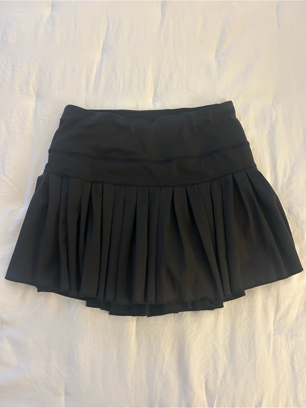 Gold Hinge Skirt in black